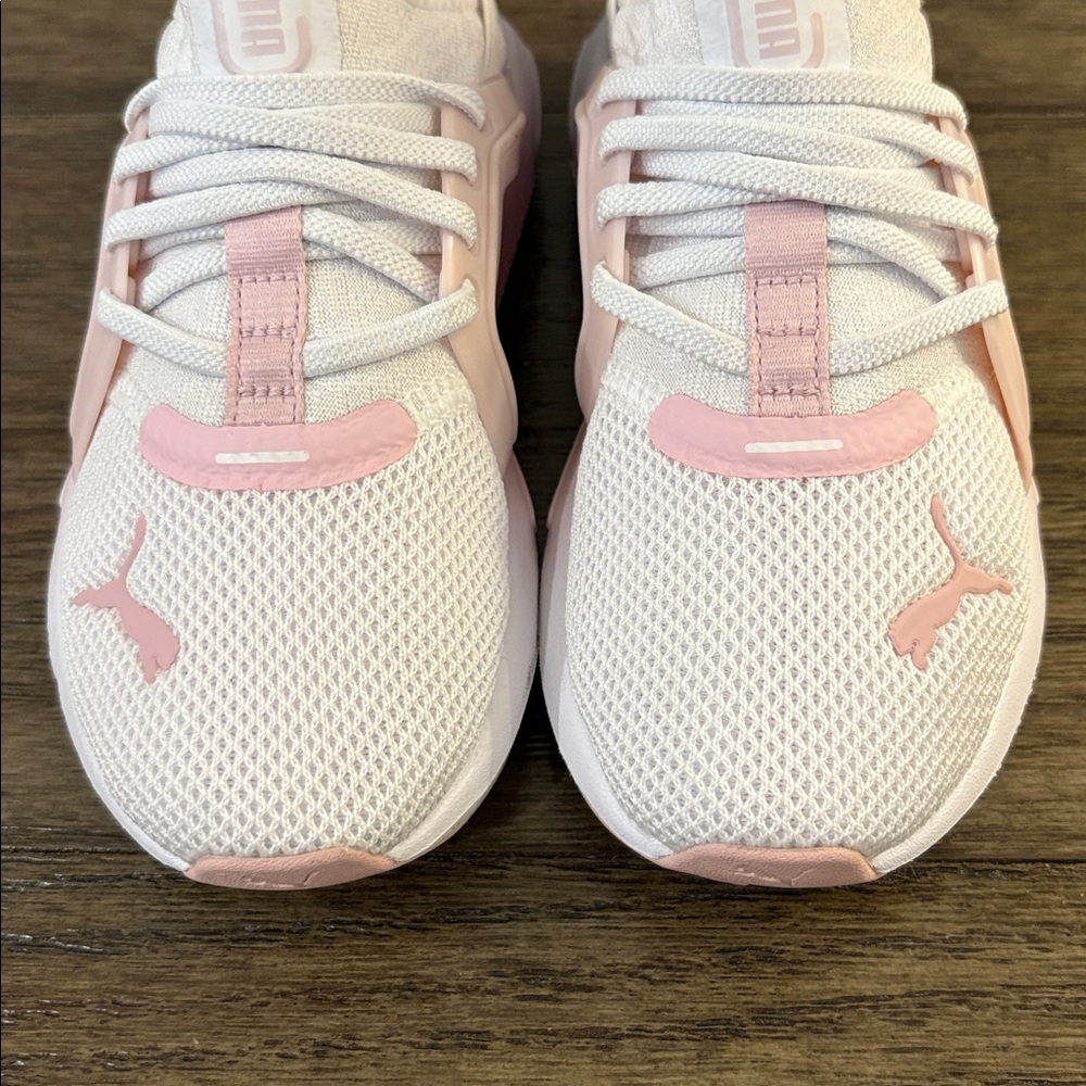 NEW [Puma] Soft Enzo 5 Rose Little Kids Athletic Sneakers Girls Youth Sz 11 - Picture 7 of 12